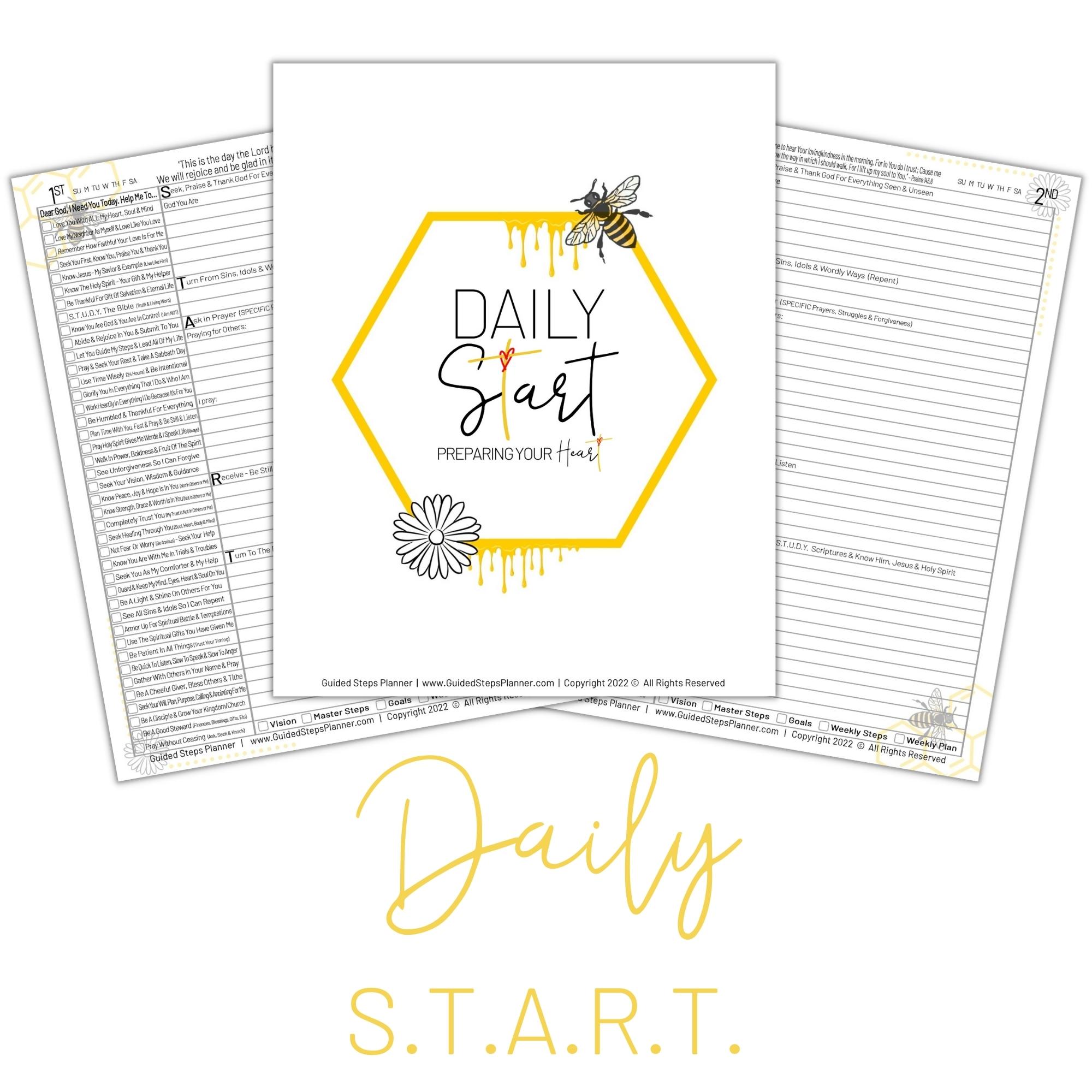 Guided Steps Planner Guided Steps Planner